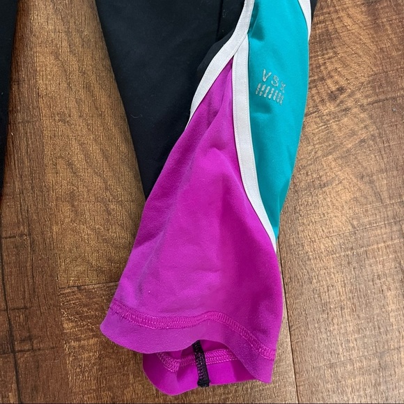 Victoria’s Secret sport VSX cropped leggings tights Bas court knockout medium - Picture 2 of 6